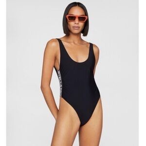 Stella McCartney Black One-Piece Swimsuit